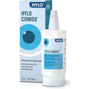 HYLO COMOD - Oogdruppels - 10 ml - Voor Droge Ogen - Met Hyaluronzuur