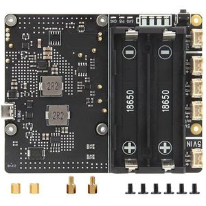 HIOPOIUYT X1201 de ononderbroken Uitbreidingsraad van het Machtsbeheer met Naadloos Schakelende USB C/XH2.54-2P Verbinding voor Mainboard