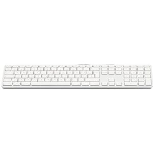 LMP USB Keyboard 110 keys wired USB keyboard with 2x USB and, W126585002 (USB keyboard with 2x USB and aluminum upper cover - UK)