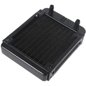 HXBE DIY Vloeibaar Koelsysteem 120mm Aluminium Radiator Met 10-Rij Dichtheid Vinnen En Buizen Compatibel Met Computer Waterkoelsystemen 4. 72 Inch