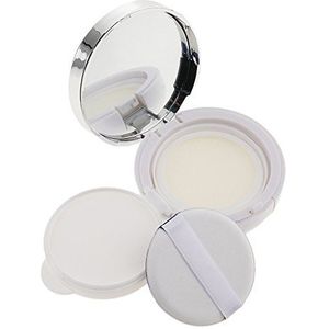 Ronde Lege Luxe Draagbare Luchtkussen Puff Box BB Cream Container Case Wit