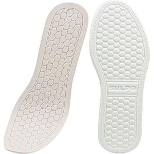 SULPO 1 paar inlegzolen voor frisse schoenen en voeten - comfortabele zolen tegen zweetvoeten - licht en wasbaar blote voeten zolen maat - licht beige - maat 35-36