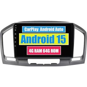 RoverOne Auto Stereo CarPlay Hoofd Unit voor Opel Vauxhall Insignia 1 for Buick Regal 2009-2013 Android Auto Touchscreen Sat Navi Bluetooth WiFi Radio Speler