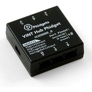 Phidgets Vint Hub HUB0000_0 USB-hub met 6 poorten voor sensoren en besturing