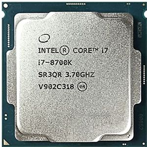 Intel CM8068403358220 - Core i7-8700K 3.70GHz 12MB Smart Cache Prozessor (CM8068403358220)