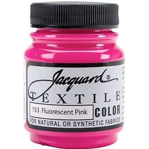 Jacquard producten Fluor Pink Textile verf, acryl, meerkleurig