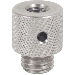 NovelGoal Rvs Inch 1/4-20 Vrouwelijk M10-1.5 Mannelijke Adapter Schroef Hoofd Statief Adapter Schroef Fotografie Accessoires Sport Camera Accessoires Adapter