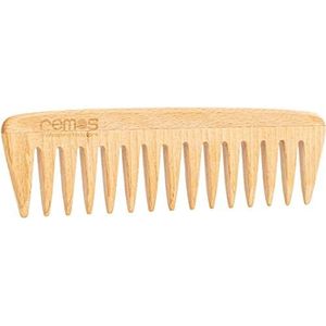 REMOS haarkam van hoogwaardig inheems beukenhout, 18 cm grove tanden