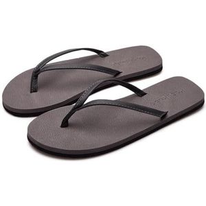 Sandalen, Zomerse slippers for mannen en vrouwen - strand- en buitensandalen om op te schuiven Doucheschoenen(Gray,44 EU)