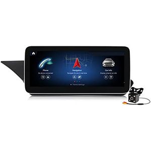 Android 14 Auto Stereo Radio voor M-ercedes B-enz E-Klasse W212 2009-2015 GPS Navigatie 10.25in Touchscreen MP5 Video Ontvanger met WiFi 4G DSP Carplay,Ntg4.5,N1