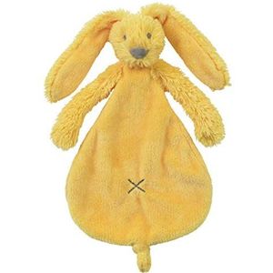 Yellow Rabbit Richie Tuttle - Knuffeldoekje - Geel - 25 cm