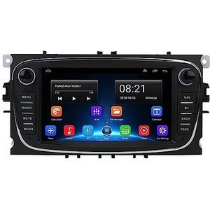 Autoradio Multimedia Videospeler Navigatie GPS Eenvoudig Te Installeren(S10-MIC(Black))