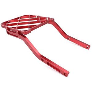 plankbeugel Bagagedragerbevestiging Voor De Rugleuning Motorfietsbagagehouder Voor Grom 125 MSX125 2022 2023 2024 2025(Rood)