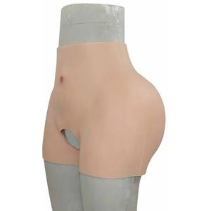 XSWL Silicone Slipje Billen Heupen Lichaam Shaper Enhancer Butt Lifter Shaper Controle Shorts gewatteerde Push Up Panty,Color 2,1.2cm/0.47in