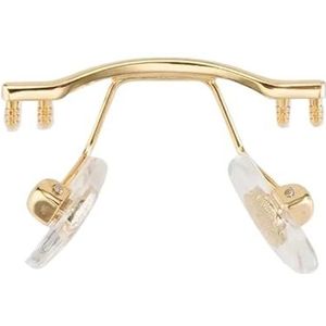 Universele neuspads for brillen, 1 stuk accessoires for neuspads for brillen(Gold)
