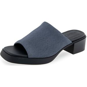 Aerosoles Denise Slide Sandaal voor dames, Donkerblauwe Stretch Stof, 41 EU