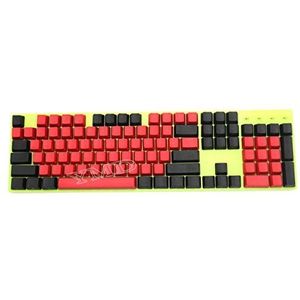 NPKC 104 87 61 Gemengde Rode Zwarte PBT OEM Profiel Keycap Voor 104 TKL 60% MX Schakelaars Mechanische Gaming Toetsenbord (104 Zijdruk)