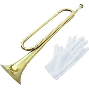 Trompet Voor Beginners BB Bugle 47cm Trompet Geel Messing Voor Orkest Muzikale Geschenken