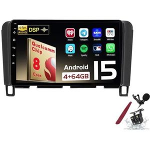 Android 15 Autoradio Sat Navi voor N-issan Serena 4 (2010-2016) 9 Inch Touchscreen Multimedia Speler met Draadloze Carplay GPS Navigatie FM RDS Bluetooth 5G-WiFi SWC DSP,M120s