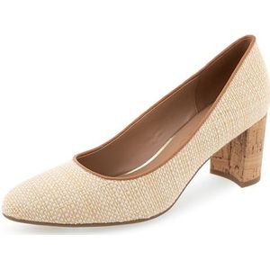 Aerosoles Betsy Pump voor dames, Natuurlijke Raffia, 36 EU