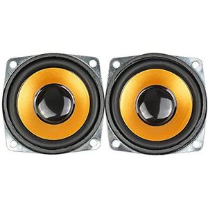 Luidsprekerschijf voor alle respect Pakket van 2 4 Ohm 5W 2,5 inch luidsprekers met 73 mm montagegaten en 36 cm hoogte