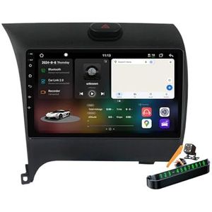 Y400s,Auto Stereo Android 14.0 Radio Sat Nav voor Cerato 2013-2017 GPS Navi 9'' Cartablet Multimedia Video Player FM BT Ontvanger met Carplay 4G 5G WiFi DSP SWC