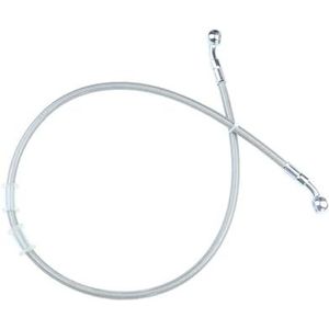 Remolieslang voor motorfietsen Hydraulisch Versterken Remleiding Koppeling Olie Buis Crossmotor Gevlochten Slang Motorfiets 400-2200mm Universal Fit Racing M10 Banjo(1800mm)