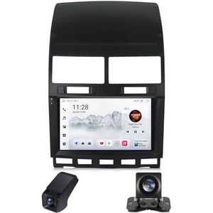 9"" Autoradio Bluetooth geldt voor Volkswagen Touareg I 1 GP 2002-2010 Carplay Android Auto/DSP/WiFi GPS Navi RDS/FM Ingebouwde WiFi,Android 14 Radio 2 din met achteruitrijcamera(C30Plus)