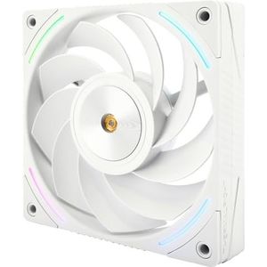 Thermalright TL-K12RW CPU-ventilator 120 mm behuizingkoelventilator, 4-pins PWM-aansluiting, computerventilator met 2150 omw/min snelheid, desktop-omgekeerde outletventilator (TL-K12RW)