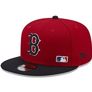 New Era Team Arch 9Fifty Snapback Cap Boston RED SOX rood donkerblauw, rood, M