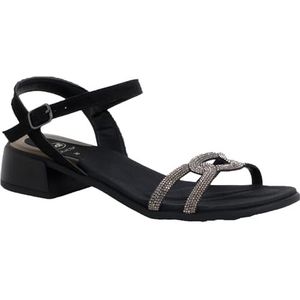 Scholl Lipari sandalen, damessandalen, kleur: zwart, Zwart, 36 EU