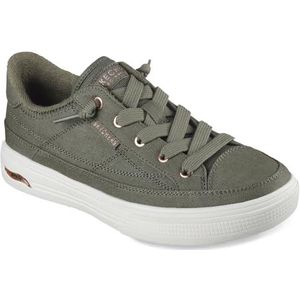 Skechers Arch Fit Arcade-Meet Ya There Sneakers voor dames, Olijf blad voor mij Leaf It To Me, 38.5 EU