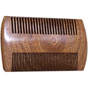 DieffematicSZ kam Vintage Sandalwood Comb Gold Wire Sandalwood Bar Comb Handmade Beard&Hair Combs for Women Natural Beautiful Wood Tooth