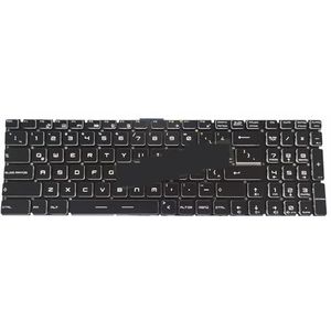 Toetsenbord met achtergrondverlichting voor MSI GS60 GS70 GT72 GE72 GE62 WS60 LA Latijns zwart Laptops toetsenborden V143422AK