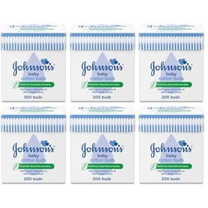 Johnson's wattenstaafjes (200 knoppen) - Pack van 6