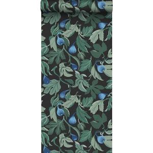 behang bladeren groen 49 cm x 10.05 m - van Sanders & Sanders