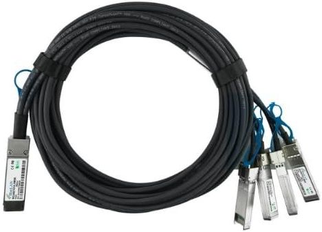 BlueLAN - Extreme Networks 10423 - Zendontvanger - Blauw - 100GBASE-CR4 naar 4x25GBASE-CR SFP28, 100 Gbit/s, 3 meter