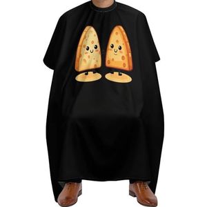 Kapper Cape Driehoek Kaas Vriendschap Salon Cape Premium Haar Snijden Cape Verstelbare Kappers Jurk Voor Thuis Kapper Accessoires Kappers 140x168cm