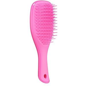 Barbiex™ Tangle Teezer | De Mini Ultimate Detangler-haarborstel | Geschikt voor nat en droog haar | Tanden met twee lagen voor knoopvrije styling | Comfortabele handgreep | Perfect voor op reis en kleine handen | Helemaal roze