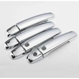 Handvat decoratieve afdekking Autodeurgreephoes Voor Suzuki Voor Swift Voor Vitara SX4 Voor S-Cross 2012-2018 ABS Chrome Accessoires(Style 2)