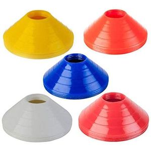 WEJIUAFB Pro Disc Cones, Voetbalkegels Training Kegels Duurzame Sport Kegels voor Training Kegels voor Voetbal Praktijk, Voetbal, Basketbal