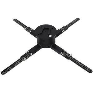 3D-hologramventilator, 3D Hologram Fan Display Projector Zwart 510 LED-kralen 8GB Geheugenkaart 3D Hologram Projector Ventilator voor winkel, Halloween