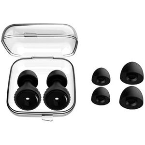 1 Paar Zachte Siliconen Ruisonderdrukkende Oordopjes Herbruikbare Waterdichte Zwemmen Oordopje Concert Oordopje Geluidsisolatie Oor Beschermers (B-