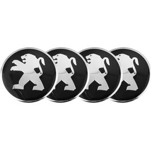 4 stuks AAA auto wielnaafhoezen, auto wielhoezen, wielhoezen, vervangende wielhoezen, wielhoezen stickers, A