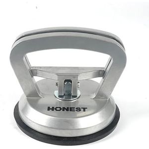 Glazen zuignappen, Robuuste aluminium vacuümzuignap for installatie op, steen, keramiek en vloeren, voor het optillen van glas, tegels en platen