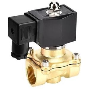 Elektrisch ventiel messing 3/4 inch IP65 normaal gesloten waterdicht 24V 12V 220V 110V (NPT-230VAC-NBR-SEAL)