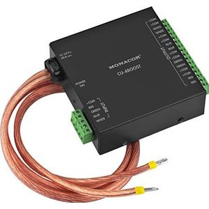 MONACOR CU-4BOOST Repeater (LED Booster) voor RGBW LED Controller Zwart