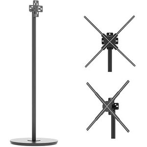 Verstelbare 3D Hologram Projector Ventilatorstandaard Universele Haak Stalen Beugel for 3D Holografische Ventilator Hoge definitie