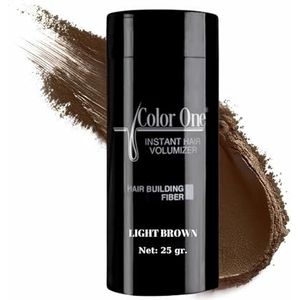 Strooihaar voor dun haar, natuurlijk, waterbestendig, voor mannen en vrouwen, haarvezels voor onmiddellijke haarverdichting, haaruitval lamineren, haarpoeder, aanzetpoeder (enkele verpakking