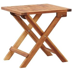 AJJHUUKI Tuinmeubilair Vouwen Tuin Salontafel 40x40x40 cm Massief Acacia Houten Meubels